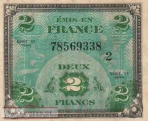 Frankreich - 2  Francs (#114b_VF)