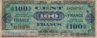 Frankreich - 100  Francs (#123c-8_F)
