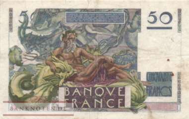 Frankreich - 50  Francs (#127b-47_F)