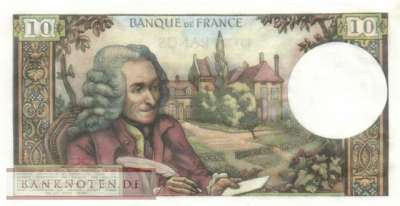 Frankreich - 10  Francs (#147d-73_UNC)