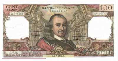 Frankreich - 100  Francs (#149f-76_AU)