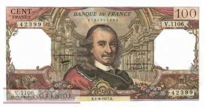 Frankreich - 100  Francs (#149f-77_AU)
