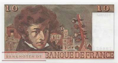 Frankreich - 10  Francs (#150a-74_UNC)