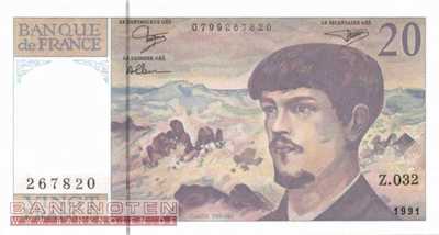 France - 20  Francs (#151e-91_UNC)