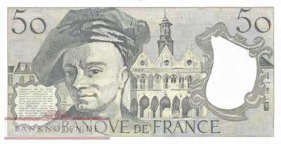 Frankreich - 50  Francs (#152d-89_AU)