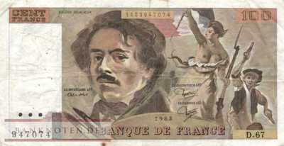France - 100  Francs (#154b-83_F)