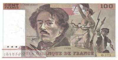 Frankreich - 100  Francs (#154e-90_UNC)