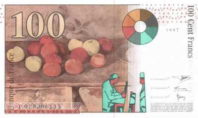 Frankreich - 100  Francs (#158a-97_UNC)