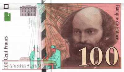 France - 100  Francs (#158a-98_UNC)