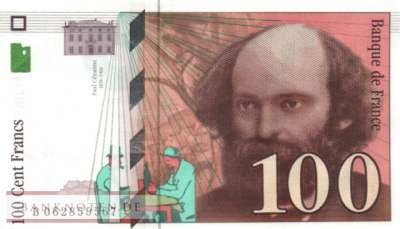 Frankreich - 100  Francs (#158a-98_XF)