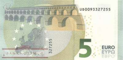 European Union - 5  Euro (#E020u-UD-U004_UNC)