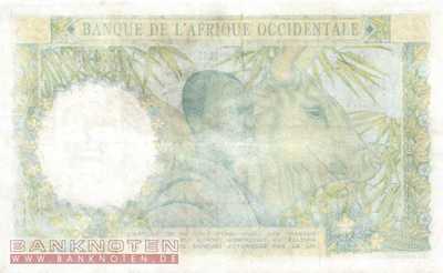 French West Africa - 25  Francs (#038-43_F)
