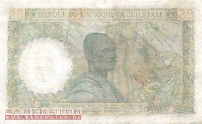 French West Africa - 25  Francs (#038-51_F)