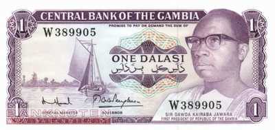 Gambia - 1  Dalasi (#004f_UNC)