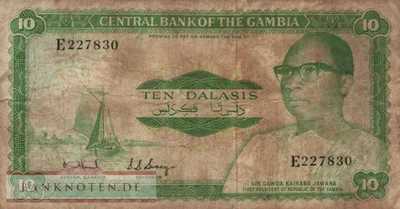 Gambia - 10  Dalasis (#006b_VG)