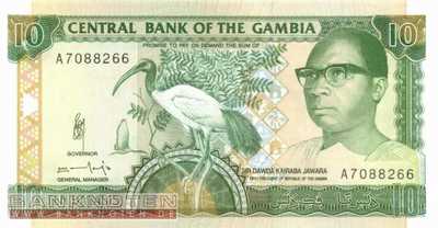 The Gambia - 10  Dalasis (#013b_UNC)