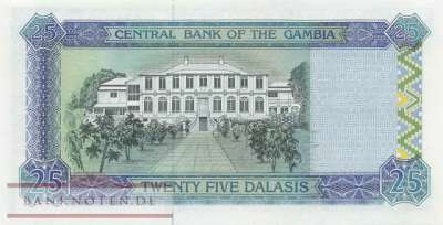 Gambia - 25  Dalasis (#018a_UNC)