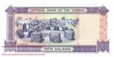 Gambia - 50  Dalasis (#019a_UNC)