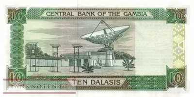 Gambia - 10  Dalasis (#021c_UNC)