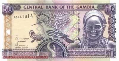 Gambia - 50  Dalasis (#023c_UNC)