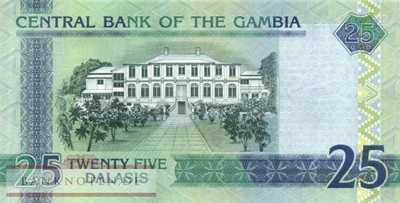 Gambia - 25  Dalasis (#027c_UNC)