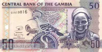 Gambia - 50  Dalasis (#028c_UNC)