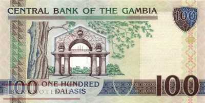 Gambia - 100  Dalasis (#029a_UNC)