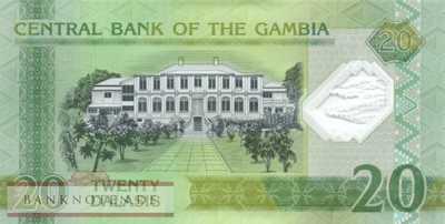 Gambia - 20  Dalasis - polymer (#030_UNC)