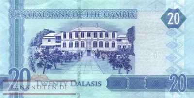 Gambia - 20  Dalasis (#033_UNC)