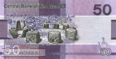 Gambia - 50  Dalasis (#040c_UNC)