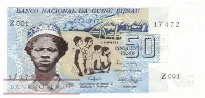 Guinea Bissau - 50  Pesos (#001_UNC)