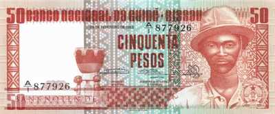 Guinea Bissau - 50  Pesos (#005_UNC)