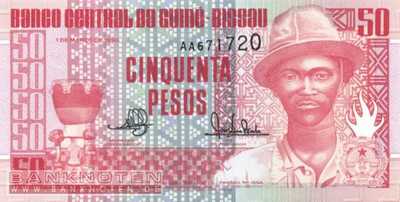 Guinea-Bissau - 50  Pesos (#010_UNC)