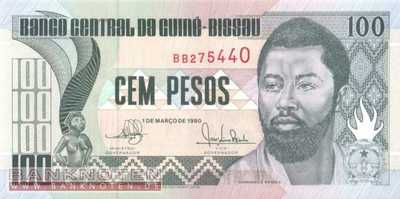 Guinea-Bissau - 100 Pesos (#011_UNC)