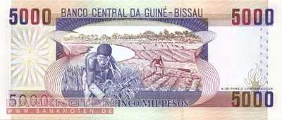 Guinea Bissau - 5.000  Pesos (#014b_UNC)