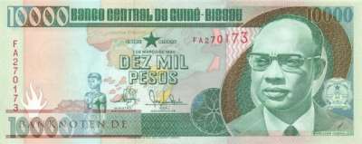 Guinea-Bissau - 10.000  Pesos (#015a_UNC)