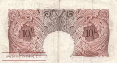 Great Britain - 10  Shillings (#368c_VF)
