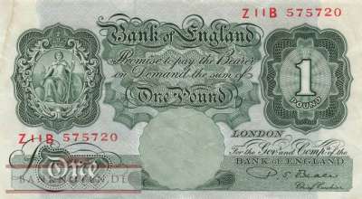 Grossbritannien - 1  Pound (#369b_VF)