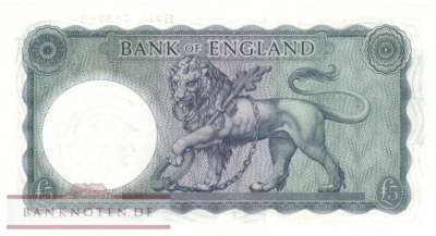 Great Britain - 5  Pounds (#372a_UNC)