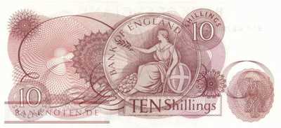 Grossbritannien - 10  Shillings (#373c-2_UNC)