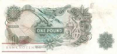 Great Britain - 1  Pound (#374a_XF)