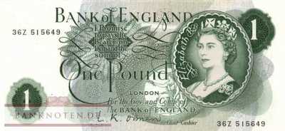 Great Britain - 1  Pound (#374a_XF)
