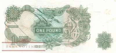 Great Britain - 1  Pound (#374g_XF)