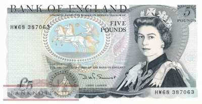 Great Britain - 5  Pounds (#378c_UNC)