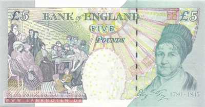 Great Britain - 5  Pounds (#391c_UNC)