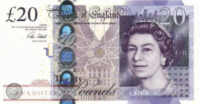 Great Britain - 20  Pounds (#392c_UNC)