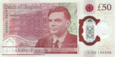 Grossbritannien - 50  Pounds (#401_UNC)