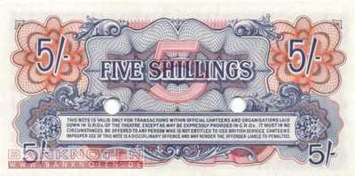 Grossbritannien - 5  Shillings (#M020d_UNC)