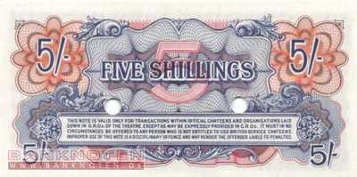 Great Britain - 5  Shillings (#M020d_UNC)