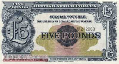Grossbritannien - 5  Pounds (#M023_UNC)